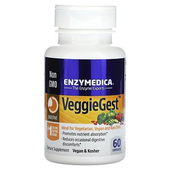 Enzymedica VeggieGest 60 капс. Enzymedica VeggieGest 60 капс.